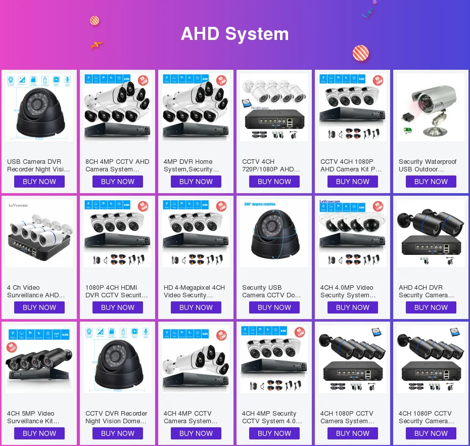 4 Ch видеонаблюдение AHD DVR безопасность 2MP AHD камера система 4 день и ночь AHD 1080p безопасность Всепогодная камера наблюдения