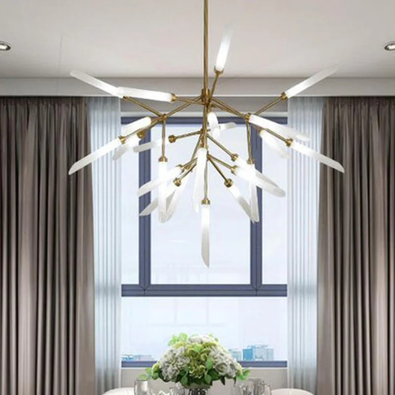 Светодиодные потолочные люстры в современном дизайне Светильники для гостиной