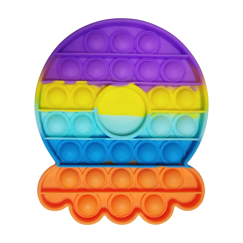 

New Push Bubble Fidget Antistress Toys Adult Kids Unicorn Dinosaur Fidget Sensory Toy Autism Special Needs Stress Reliever