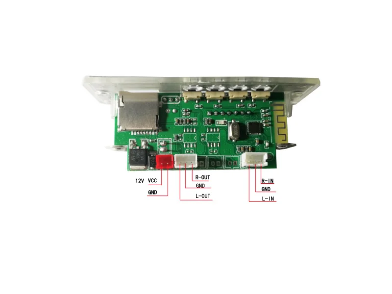 9v-12v Bluetooth 5 0 MP3 WMA WAV APE декодер плата без потерь синий фоновый светильник |