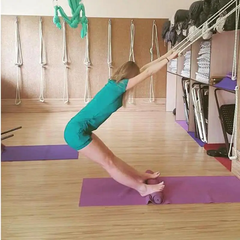 Профессиональные пояса для йоги Подставка рук подвесная веревка настенное