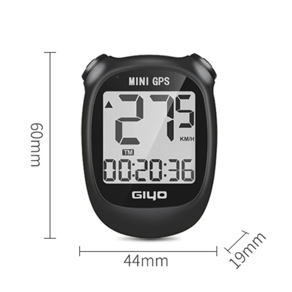 

GIYO Bicycle GPS Wireless Sensors Speedometer MTB Road Bike Stopwatch Riding Waterproof Speed Meter LCD Display Digital Odometer