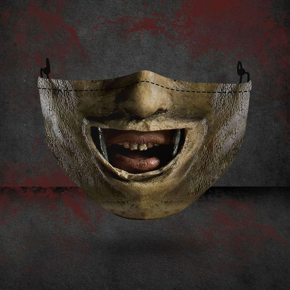 Маска Мужская/Женская с защитой лица Пылезащитная ветрозащитная для косплея и