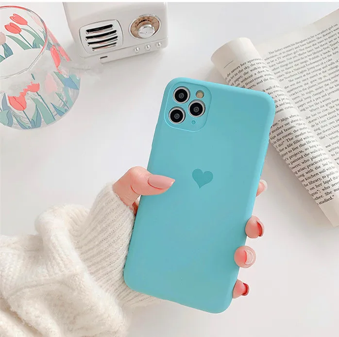 Силиконовый мягкий ударопрочный чехол карамельного цвета из ТПУ для iPhone 7plus 7 8 11