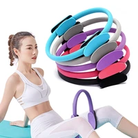 38cm yoga fitness pilates ring professional yoga resistance circle home gym workout women fitness sports magic ring