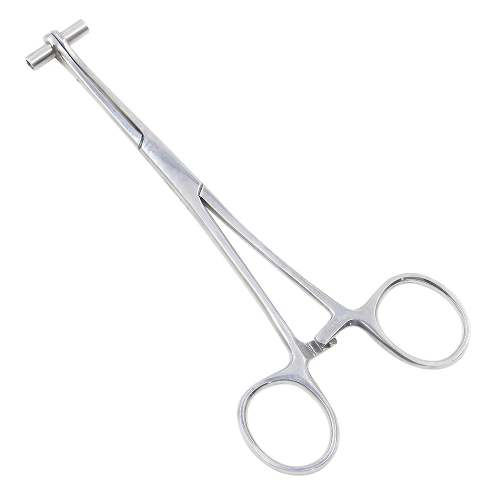2PCS Stainless Steel Piercing Tool Septum Forceps Clamp Pliers For Belly Nose Ear Tongue Lip Body Free Shipping | Красота и здоровье