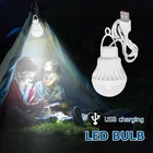 Портативный фонарь, фонарь для кемпинга, мощность лампочка USB, мощность 5 Вт, многофункциональный инструмент для кемпинга, Светодиодный лампа 5 В для палатки, кемпинга, походов, лампа с USB-разъемом