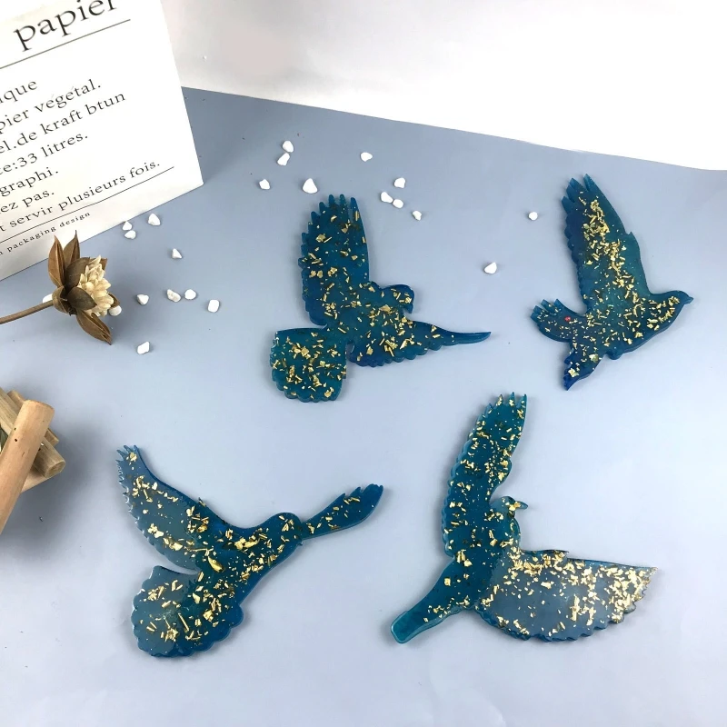 4 шт./1 шт. силиконовые подвески в виде птицы | Украшения и аксессуары