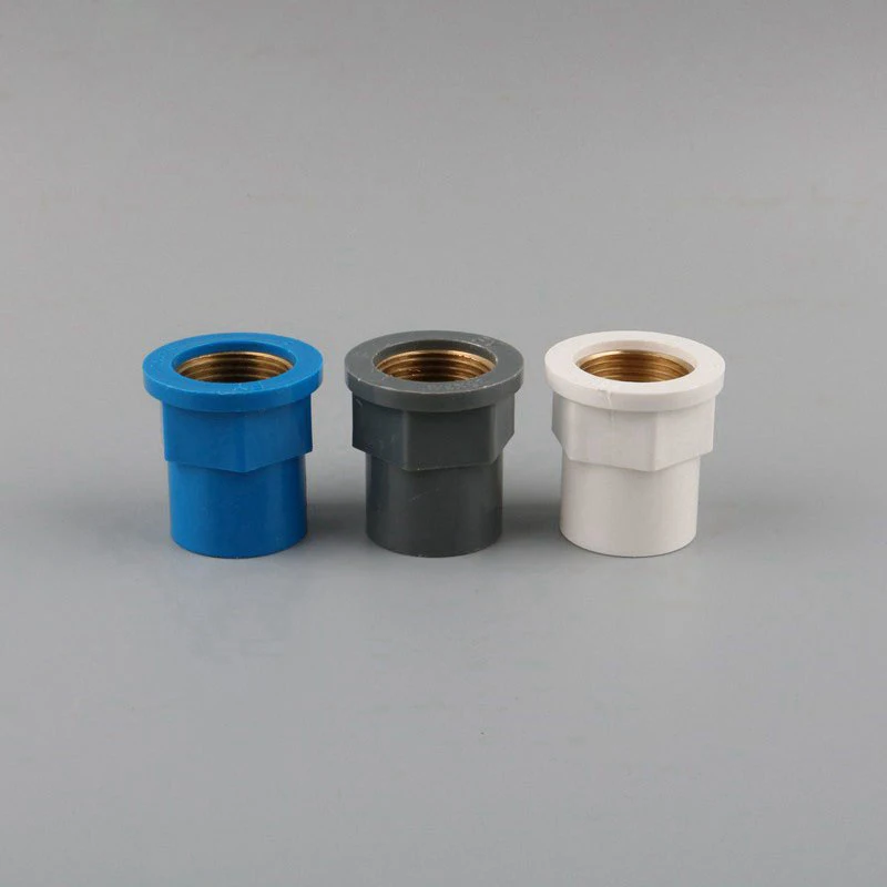

2Pcs Copper 3/4'' Female Thread To 25 Mm Garden Drip Irrigation Pipe Socket Straight Joint Cu Irrigation Water Pipe Fittings
