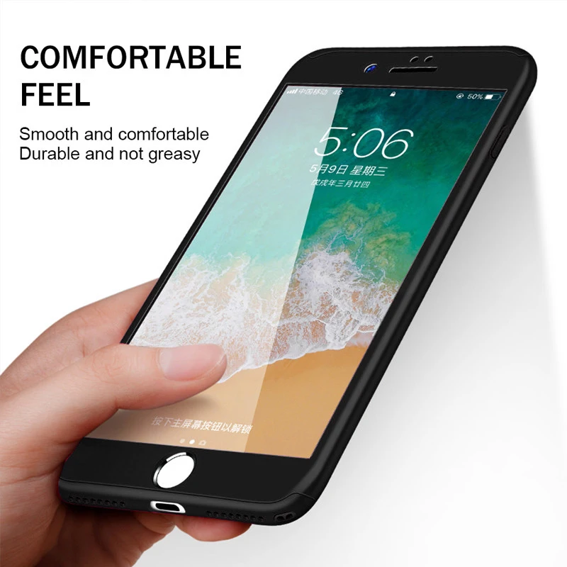 Полностью защищающие телефонные чехлы 360 для iPhone 11 Pro MAX 7 8 6 6S Plus 5 12 5SE SE SE2 2020 XR X XS