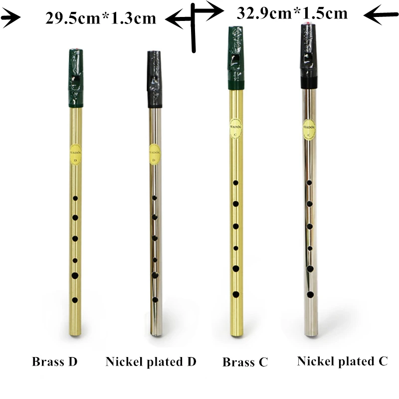 Пенни пикколо ирландский свисток жестяной свист фиадон 6 отверстий в д/с