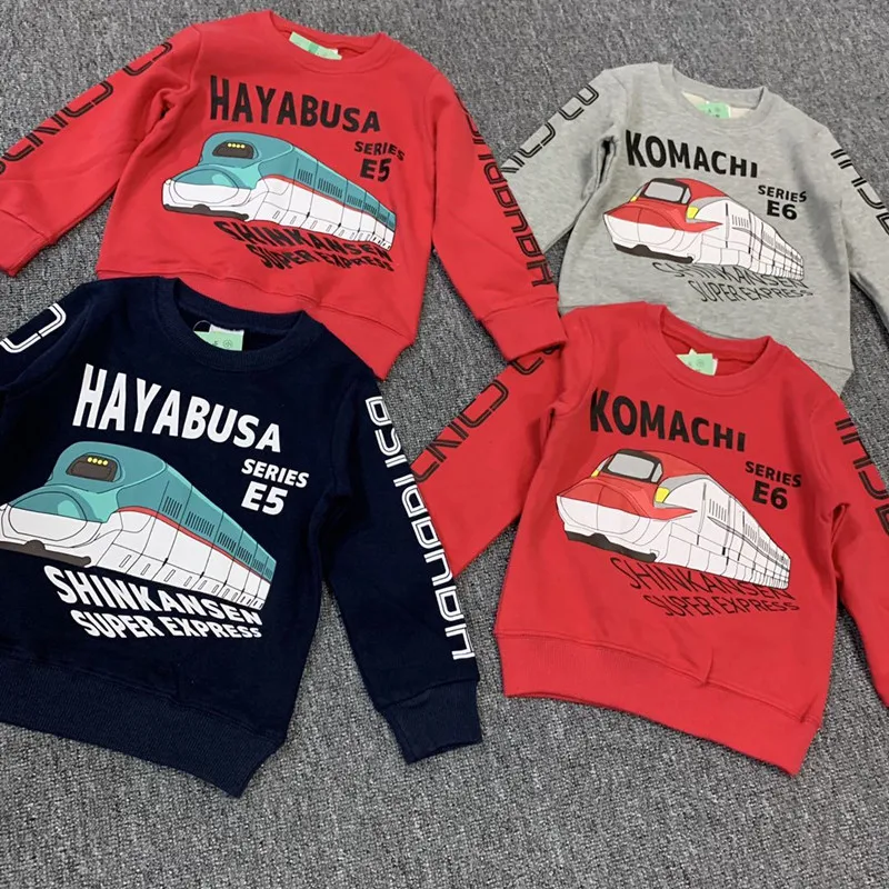 Мультяшная анимация осень 2020 новый стиль Детская толстовка с капюшоном детская