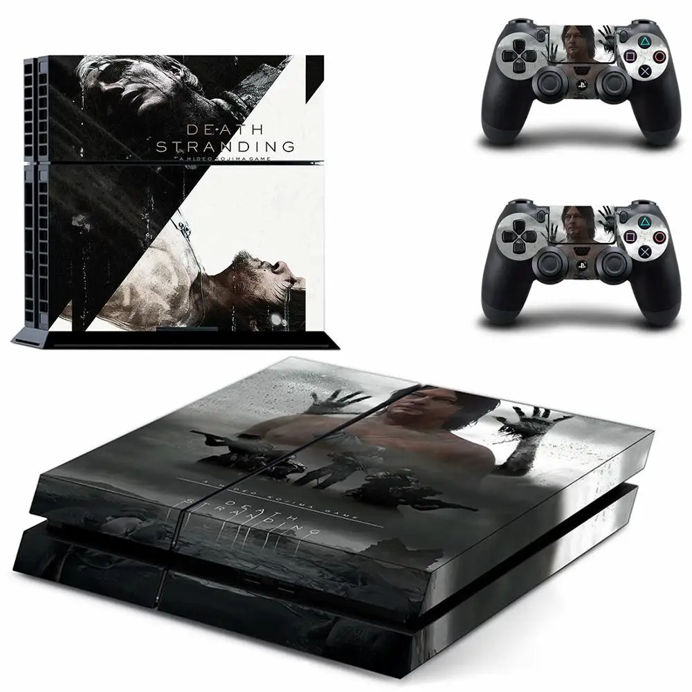 GYTM2673 Death Stranding PS4 наклейка s Play station 4 кожа PS 4 наклейка Наклейки Обложка для playstation 4 PS4 консоль и контроллер наклейка - Цвет: GYTM2673