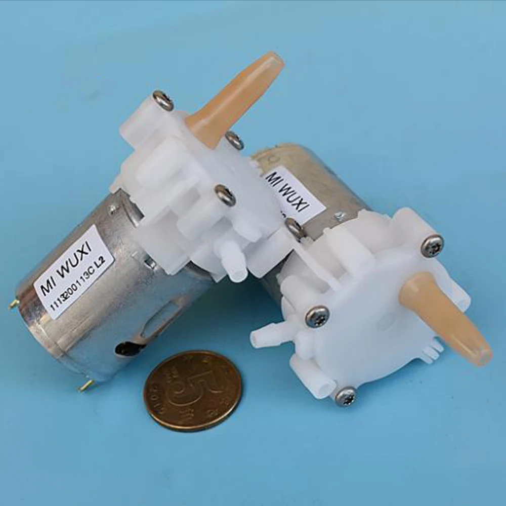 

DC6V-12V 2.7A Micro Self-priming Pump for Spray Cleaning Mop High Pressure Water Spray Pump Small 360 Motor Gear Pump Reversible