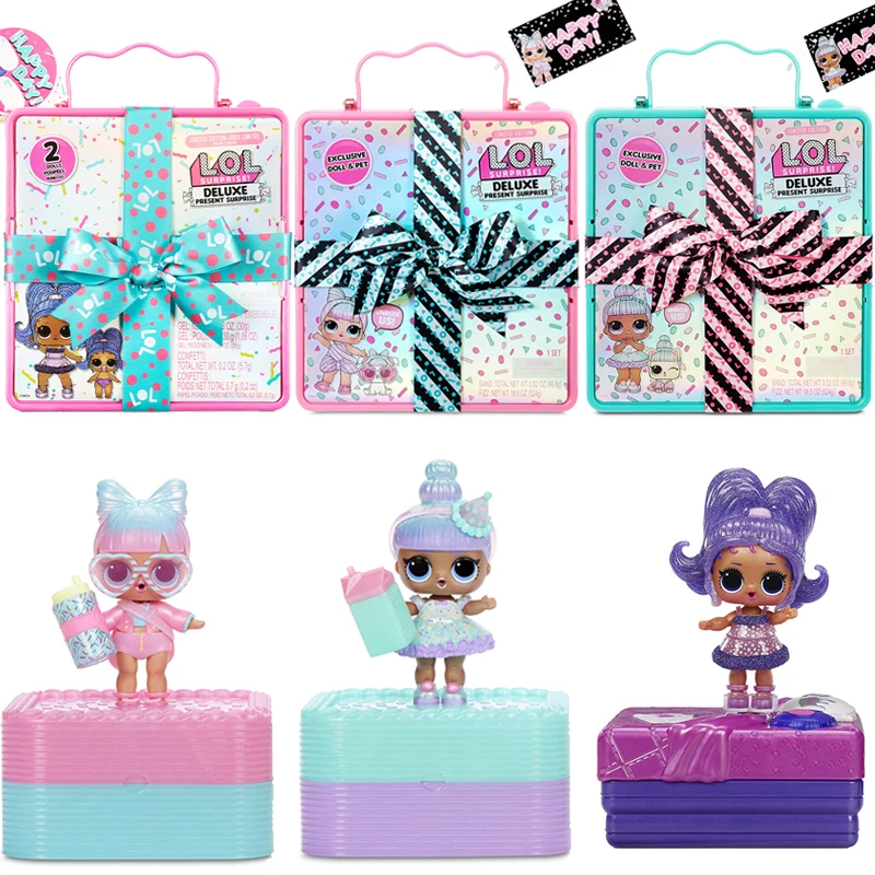 

Подарочный набор для вечеринки в стиле LOL Surprise Делюкс, тематика Surprise Series 2 для сна с эксклюзивной куклой Lil Sister
