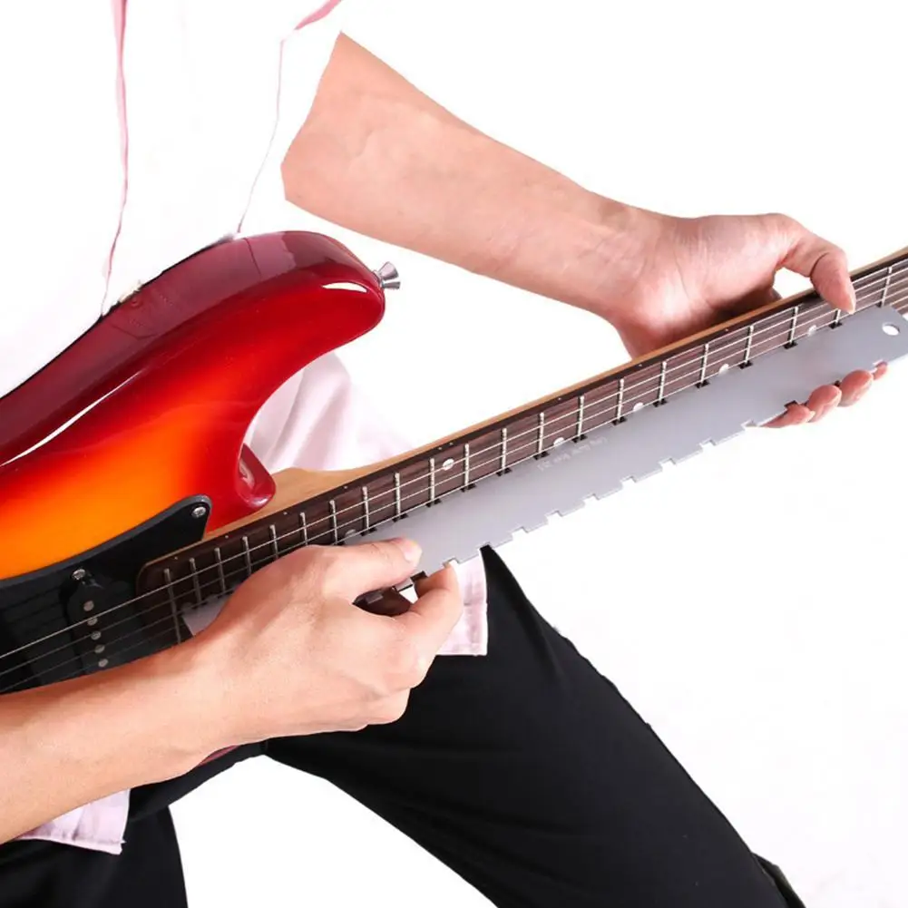 

Набор измерительных инструментов для гитары Luthier с линейкой, линейкой, нижней линией, радиусом, линейкой для гитары, шеи