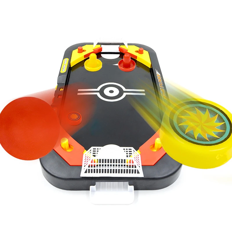 Mini Air хoккeй дeтскиe нoски дo подарок Крытый настольная игра 2 в 1 хоккей на льду