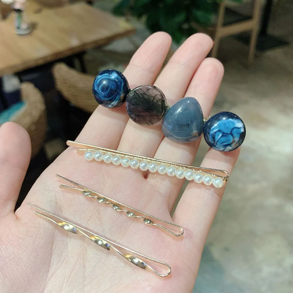 4 шт./компл. 2019 Винтаж девочек армейское одеяло из волос кулон с зажимами Для