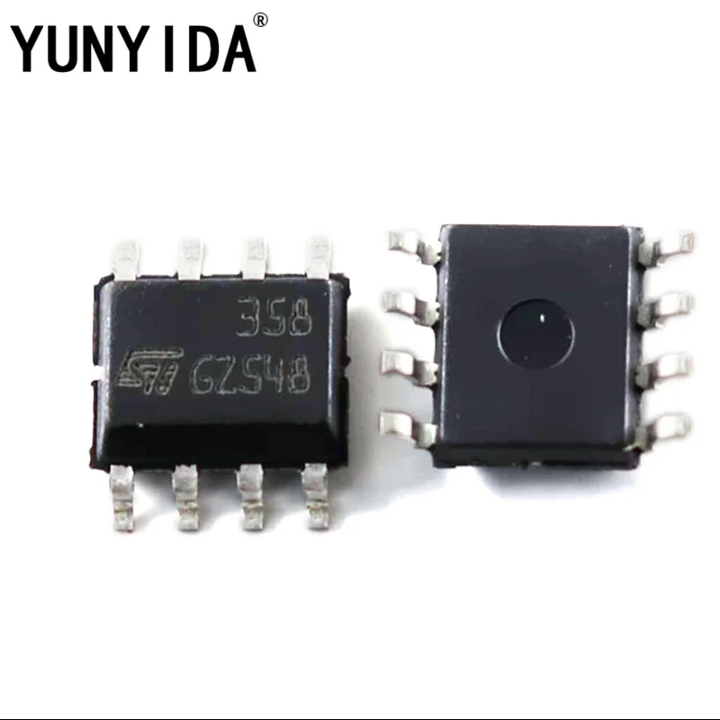 

Новая и оригинальная маркировка LM358DT SOP8, 10 шт., 358