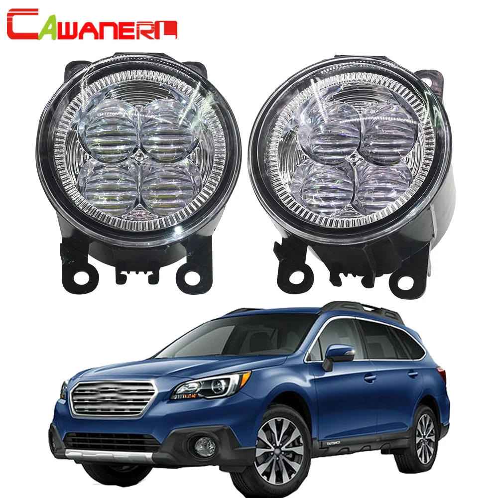 Cawanerl 2 шт. автомобильные аксессуары светодиодный противотуманный светильник