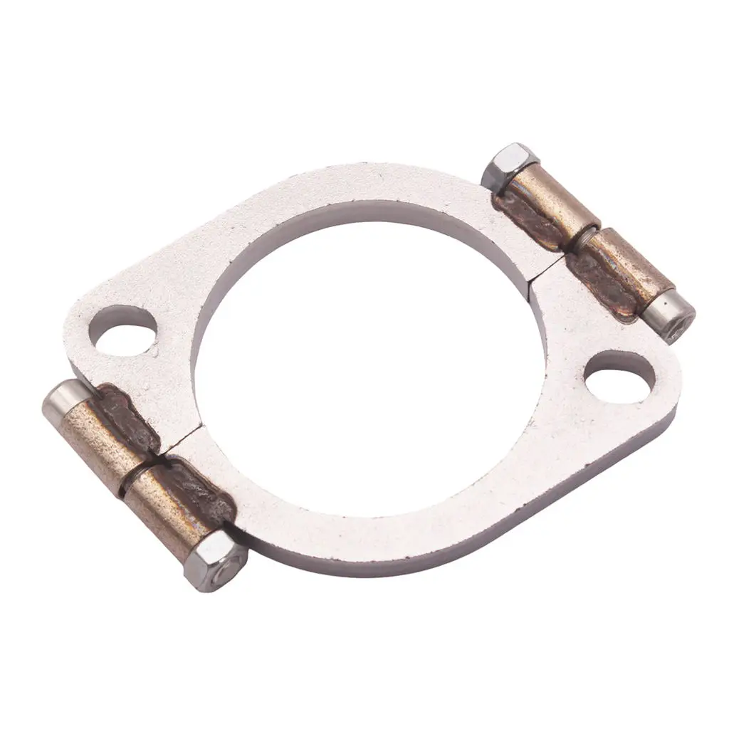 

3" inch Mild Steel Exhaust Split Flange Flat Oval Replacement for Car Auto