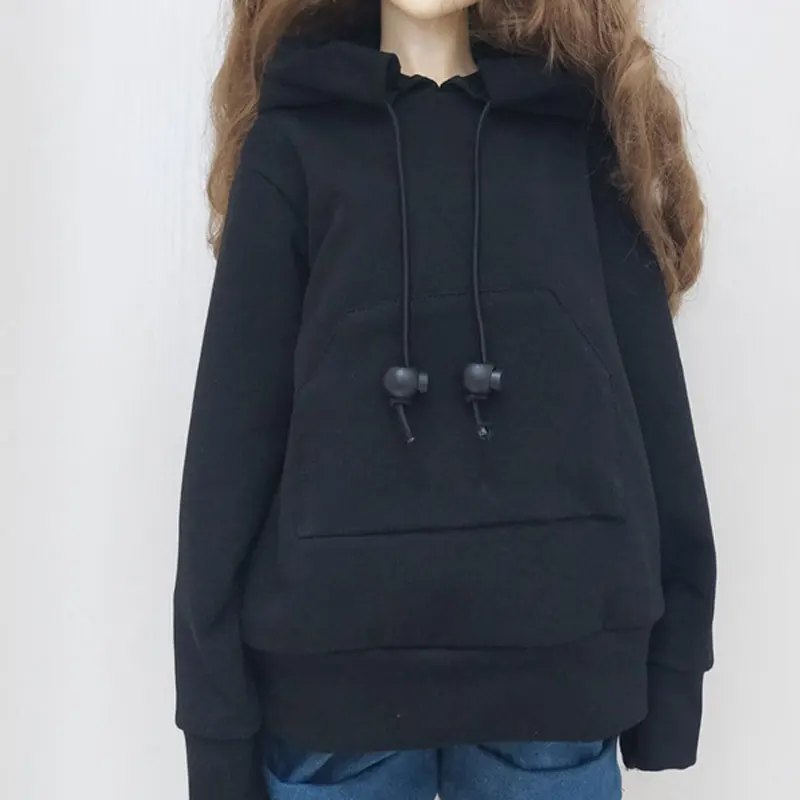 7 only coat Одежда куклы Толстовка простота длинный рукав подходит для 1/3 1/4 1/6 BJD рубашки куклы аксессуары Модная Одежда для кукол - Цвет: 7 only coat