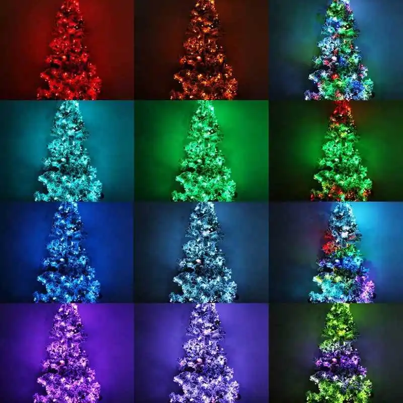 Ватным тампоном светильник 10 м 100LED строка s приложение Wi Fi для Управление музыка