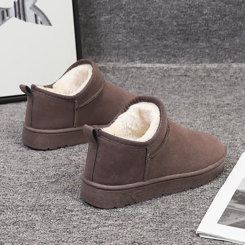 

Brand Women's Shoes Boots-Women Australia Round Toe Winter Footwear Fashion 2022 Snow Mid-Calf Rubber Ladies Low Mid Calf Cotto