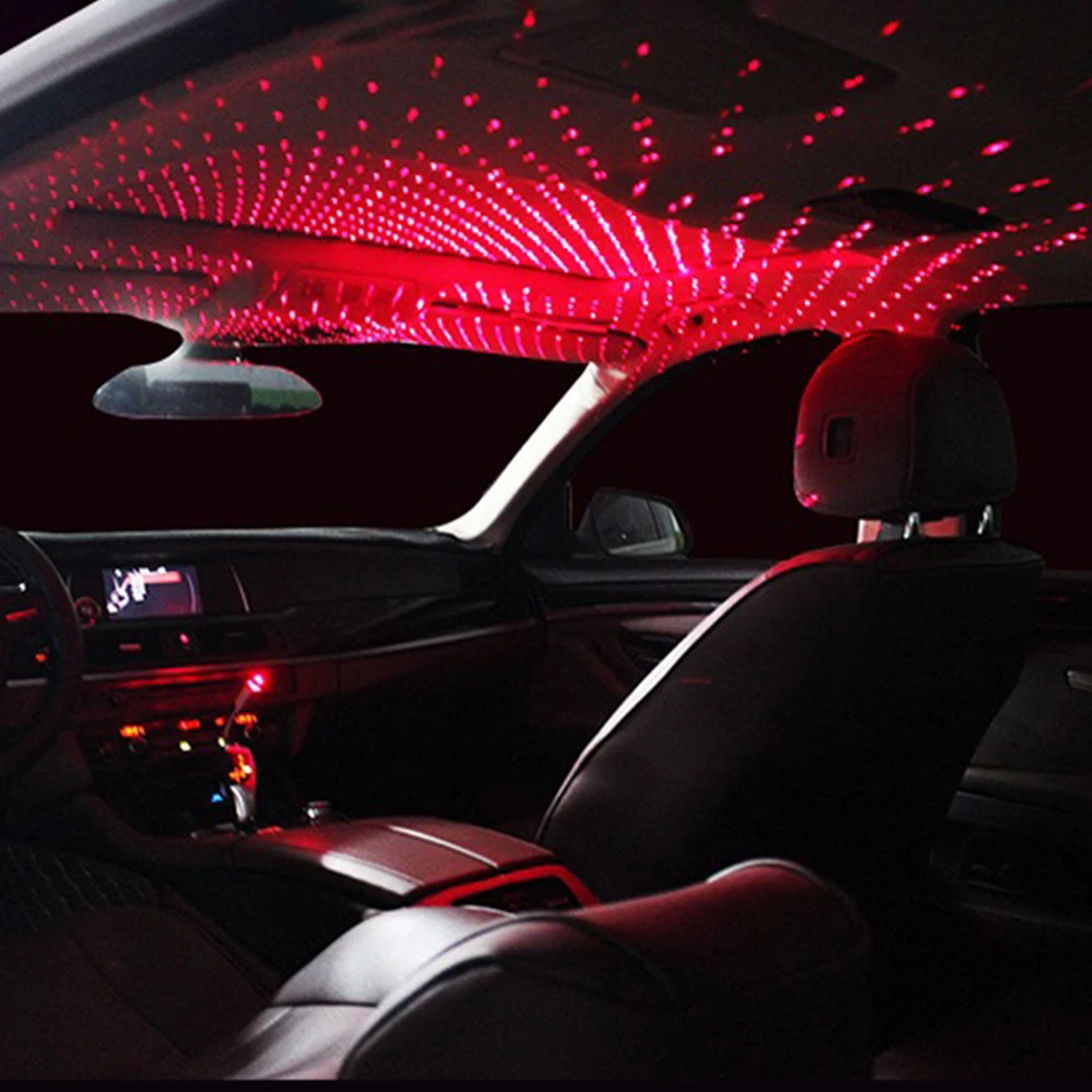 Портативный USB проектор для создания атмосферы в автомобиле|Новизна освещения| |