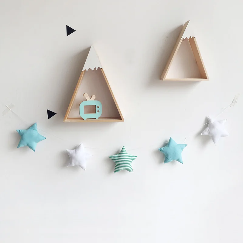 150 см детская комната украшение стены декоративное в форме звезды с серебряным