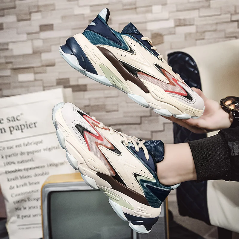 Popular Running Shoes For Men Sneakers Breathable Outdoor Jogging Shoes Man Trainers Zapatos Hombre Sapatos Athletic Footwear