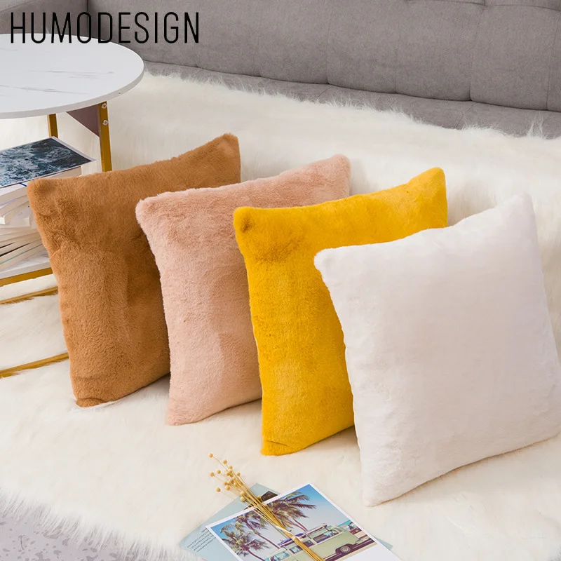 2 шт. плюшевые наволочки для подушки 45 х45