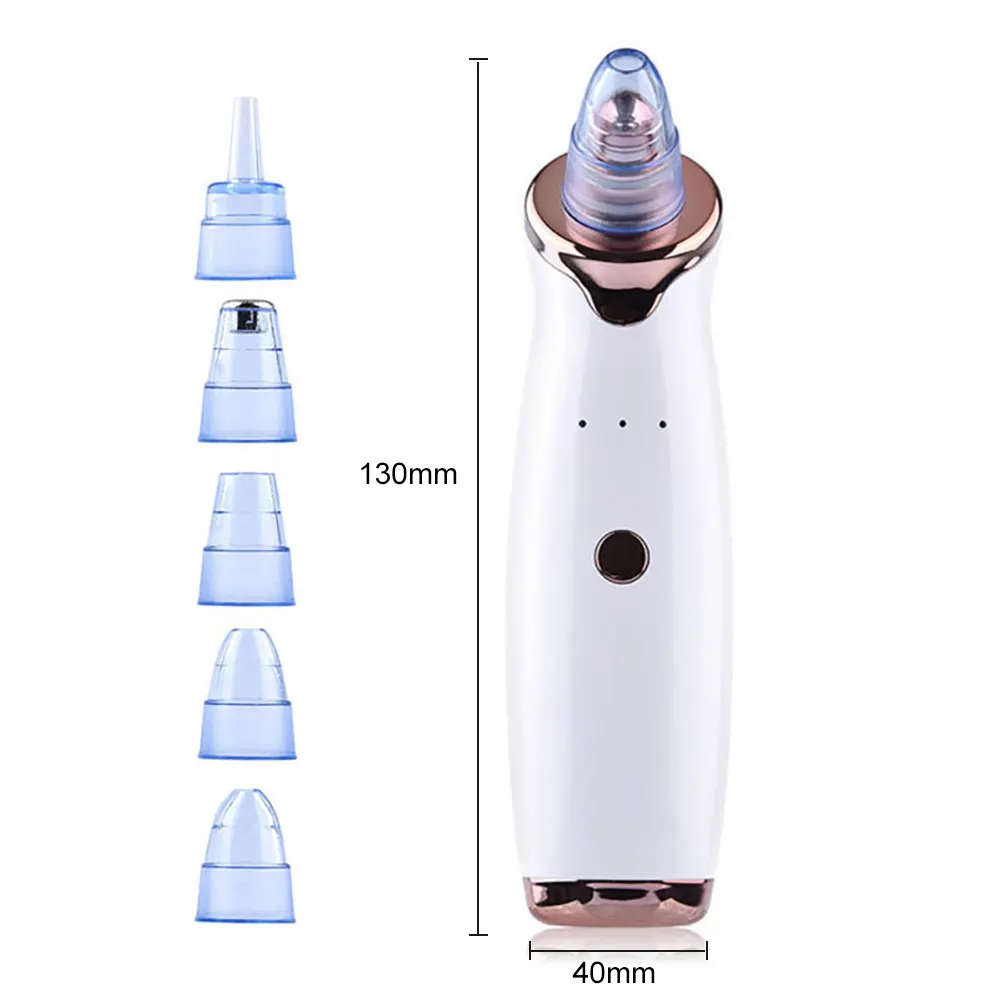 Вакуумный прибор для удаления черных точек и глубокой очистки кожи