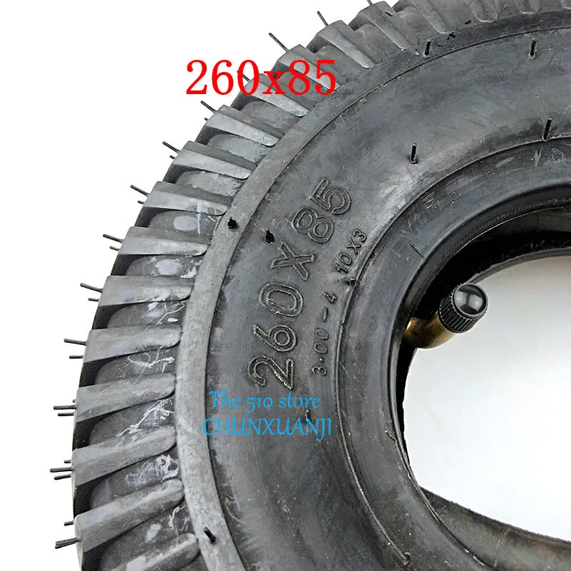 Goo качество 260x85 шина и внутренняя труба 3 00 4(10x3 дюйма 260*85) Knobby Scooter ATV шины для