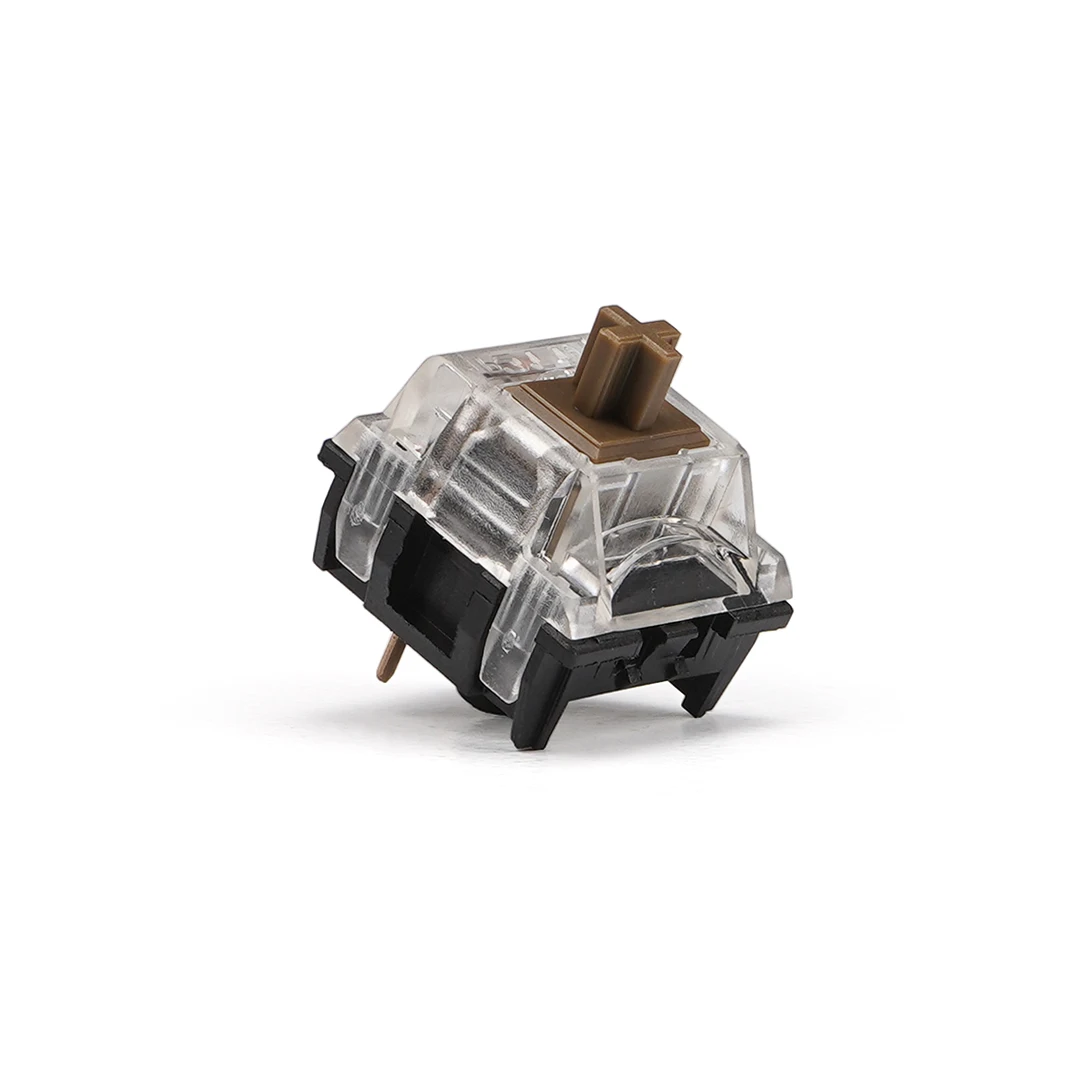 5 шт. 45 г индивидуальные тихие коричневые переключатели клавиатуры сделай сам