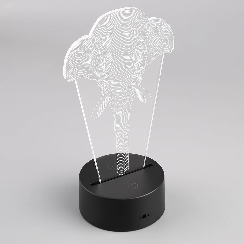 LED Colorful Magic Lamp Style Night light Bed Saving Sensor Light Decoration Automatically Color Changing Mode | Освещение