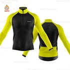 Веломайка 2021 Pro Team RAUDAX, зимняя флисовая одежда для велоспорта, велосипедные рубашки с длинным рукавом, одежда для триатлона