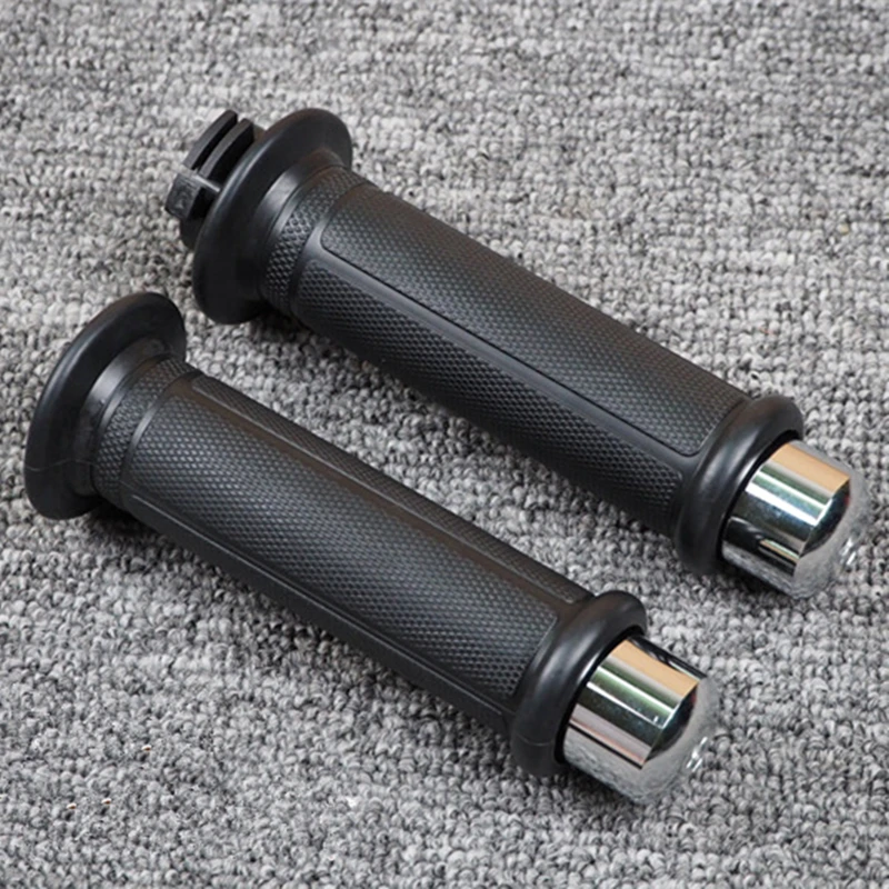 Универсальные ретро ручки для мотоцикла 7/8 '' 22 мм резиновые CG GN125 150 Dirt Bike Pit