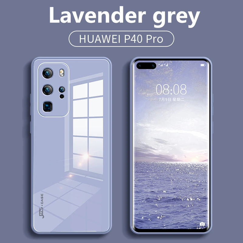 Original Liquid Tempered Glass Case For HuaWei Honor 30S Pro P40Pro Plus P30Pro Mate 20 30Pro Cover Phone Lens Protection Case