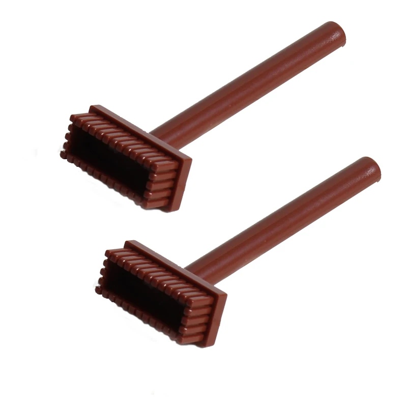 

Floor Brush Mop Block Toy Compatible Assembles Particles Broom Floor Brush Building Bricks Educational Gift Toys free shipping