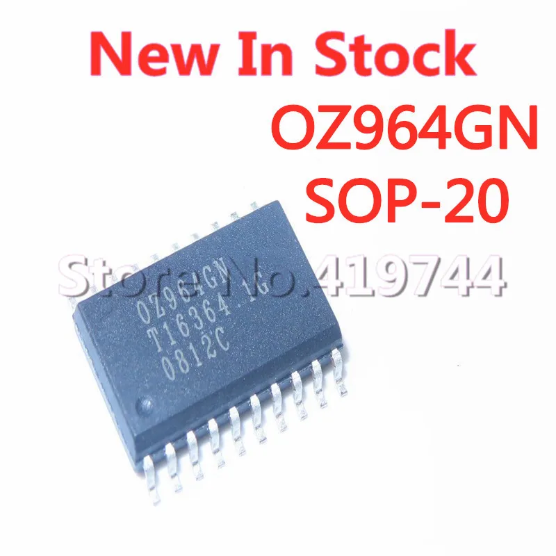 5 шт./лот OZ964GN-C-0-TR OZ964GN SOP-20 SMD ЖК Высоковольтная плата чип в наличии новый оригинальный IC