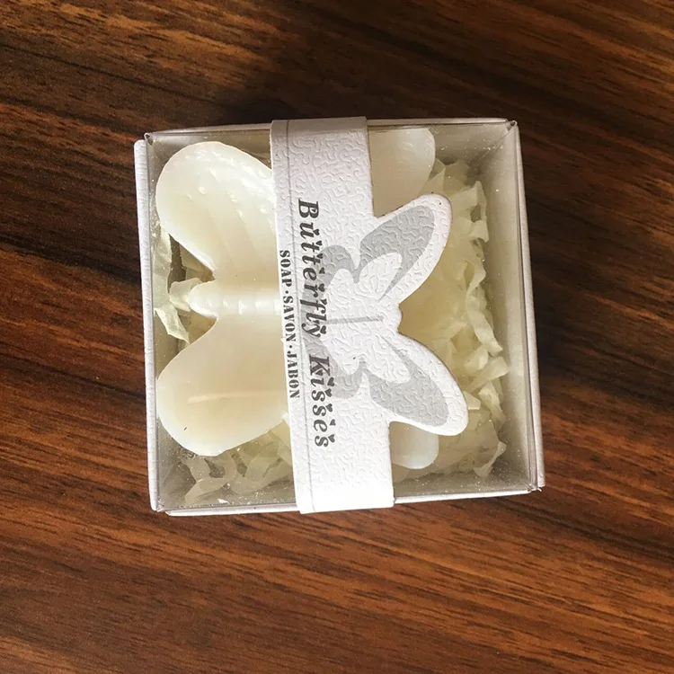 Банное мыло в форме бабочки для лица эфирное масло свадебные сувениры вечерние