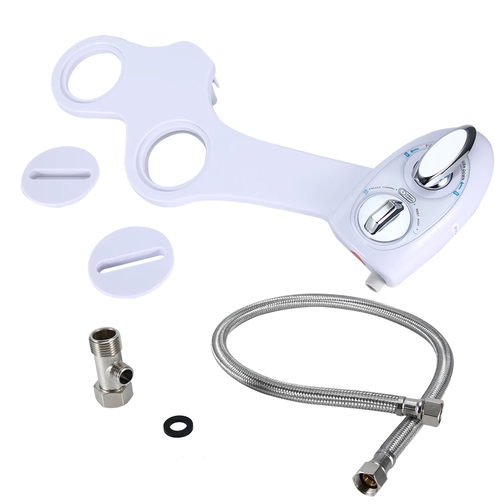 Регулируемое неэлектрическое механическое сиденье для унитаза, биде, регулируемое распыление пресной воды, неэлектрическое биде