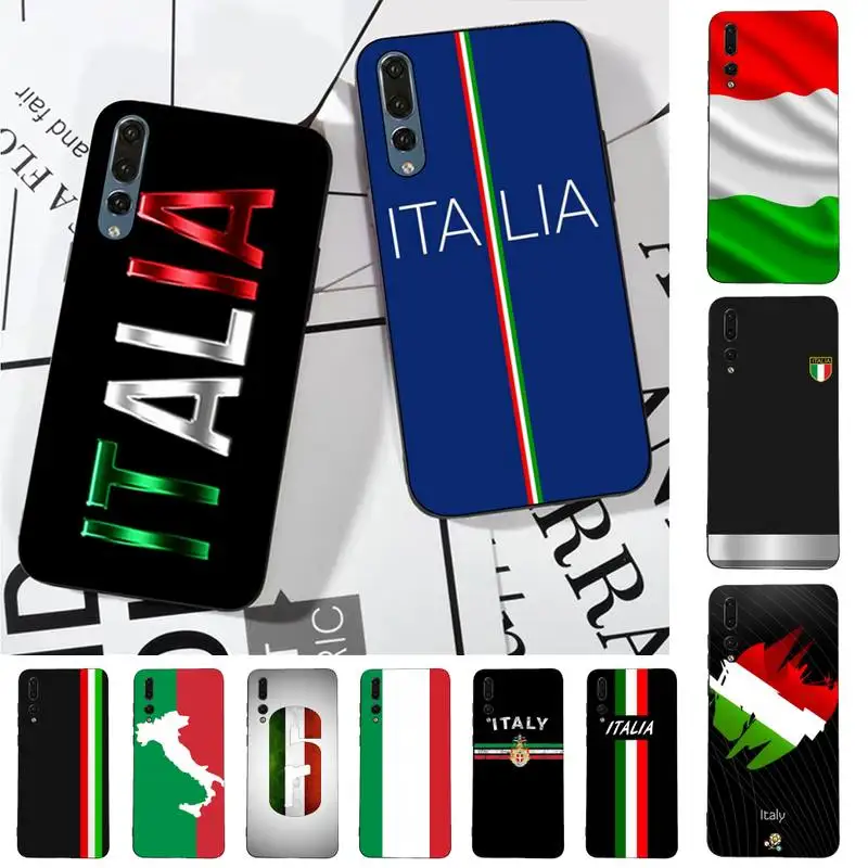 

italy flag Phone Case for Huawei P30 40 20 10 8 9 lite pro plus Psmart2019