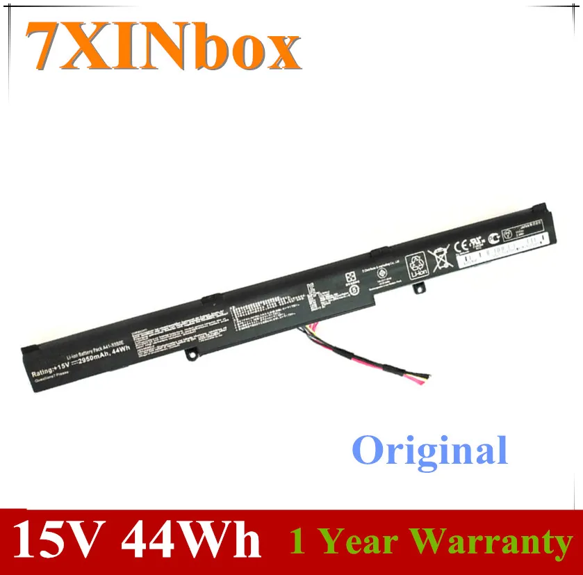 

7XINbox 15V 44Wh оригинальный A41-X550E Аккумулятор для ноутбука ASUS A450 A450c A450v A450e A450j F450 F450c F450e F450e47jf-sl