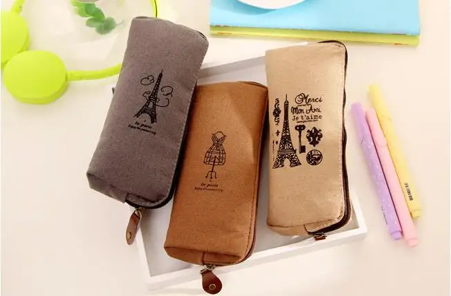 1 шт./лот Эйфелева башня во французском стиле пенал материал Эсколар Личный