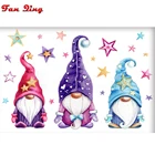 5D DIY наборы для алмазной живописи Снеговик полный квадратный круглый сверло Стразы мозаика ремесла украшение для дома гостиной Рождественский подарок