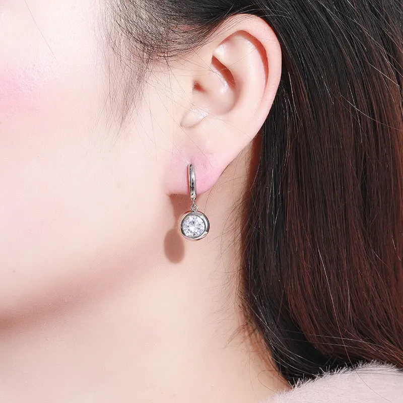 Женские Висячие серьги MAIKALE трендовые с кубическим цирконием и бусинами из