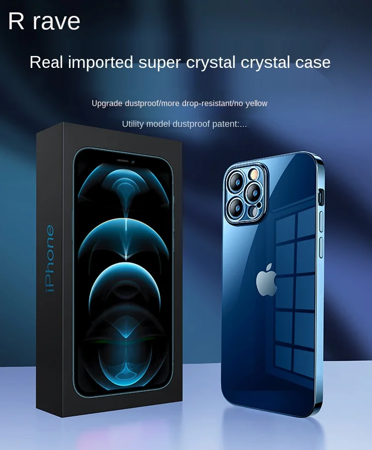 

Стеклянный чехол для телефона iPhone 12Pro Max 12Pro iPhone12 12mini, противоударный защитный чехол-накладка