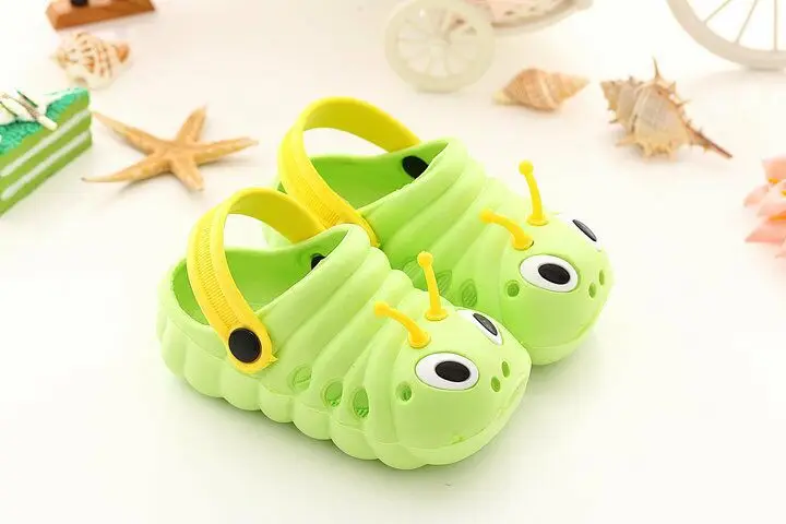 Лидер продаж 2019 года Сезон осень Детские тапочки Обувь с дырками Милые сандалии